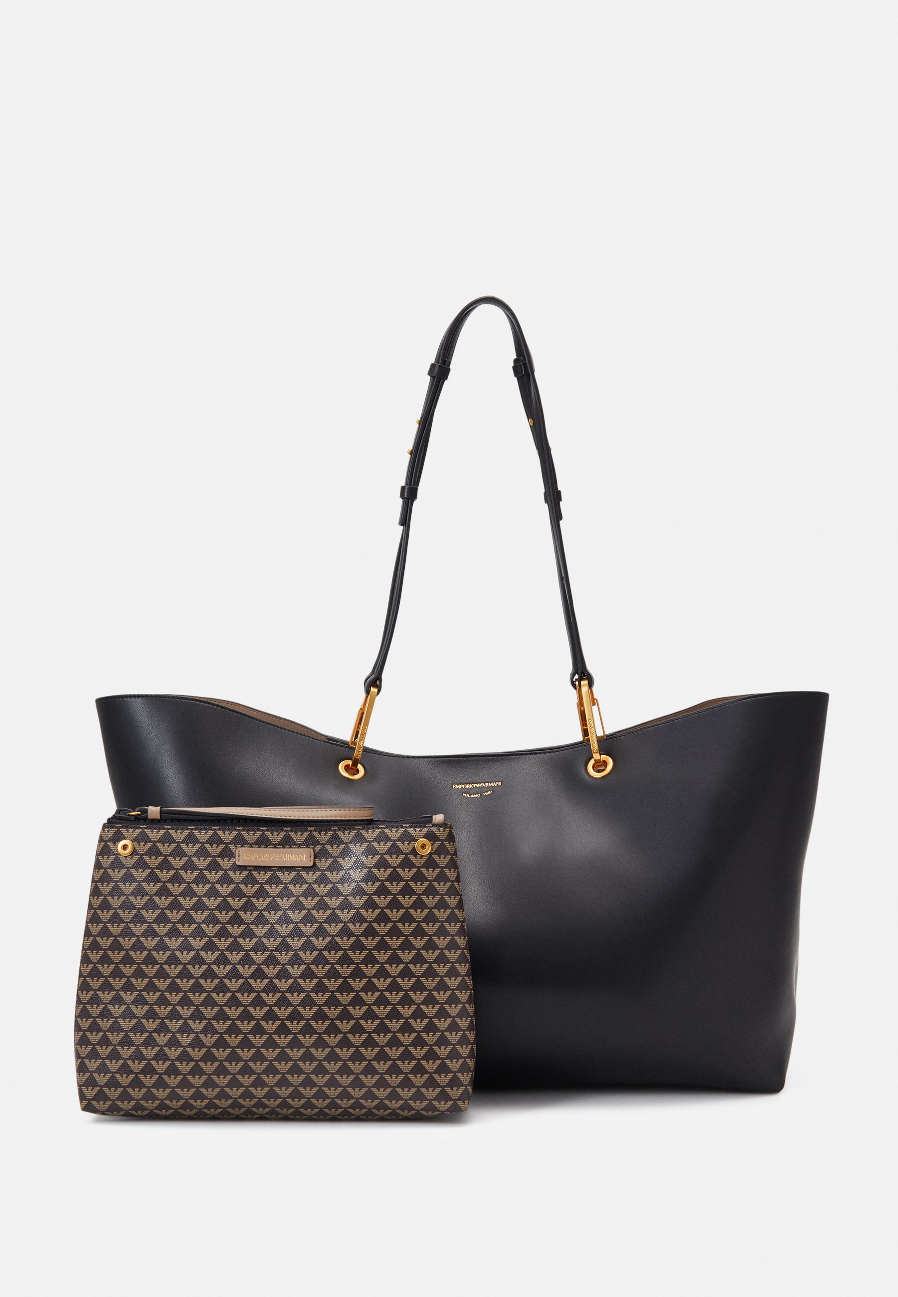 Emporio Armani MY SHOULDER BAG NEW SET - Shopping bag - black/nero - Zalando