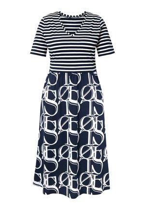 LAURASØN Žerzejové šaty - marine