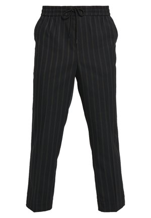 Stoffhose - black