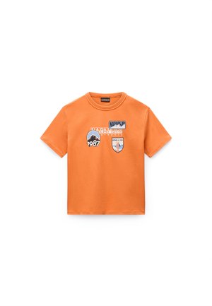 PRIMIERO UNISEX - T-shirt print - orange pumpkin