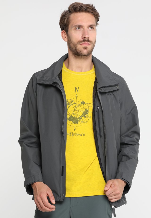 JACKET AALBORG - Chaqueta Hard shell - asphalt