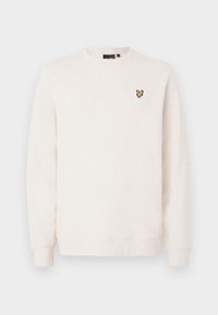 HEATHERED CREW NECK - Sweatshirt - natural marl