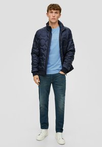 s.Oliver T-Shirt print - hellblau