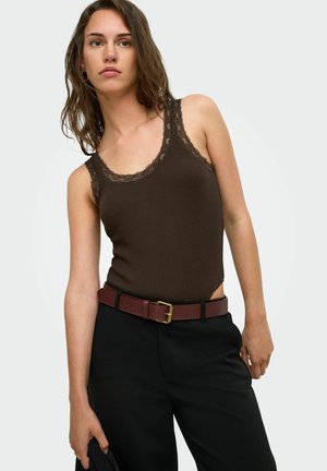 ONLY BODYSUIT ONLVINI BODYSUIT - Body - coffee bean