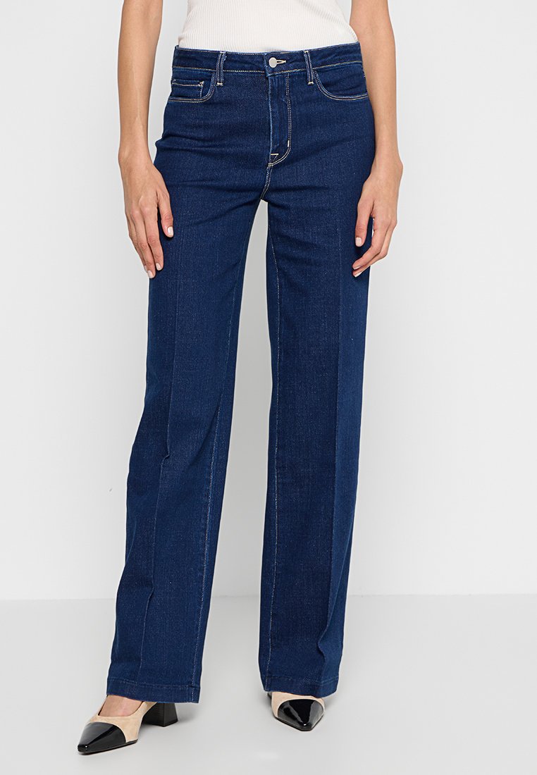 L’Agence Straight leg jeans blauw L’Agence Straight leg jeans blauw