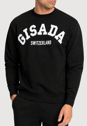 Gisada, Sweatshirt - black