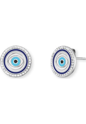 ENGELSRUFER DAMEN-OHRSTECKER OHRSTECKER LUCKY EYE 925ER SILBER Z - Ohrringe - silberfarben