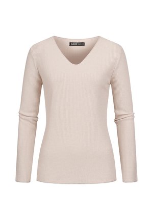 Cloud 5ive, T-shirt à manches longues - beige