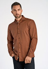 Lindbergh TOUCH - Camicia - rust orange mel