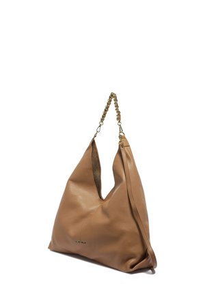 SHOULDER - Shopping Bag - caramello e oro