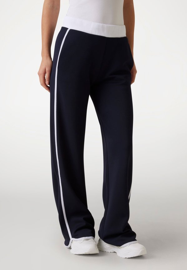 MID WAIST STRAIGHT - Jogginghose - blau