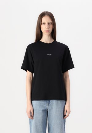 SLFLISA HANKIE O NECK TEE - Basic T-shirt - black
