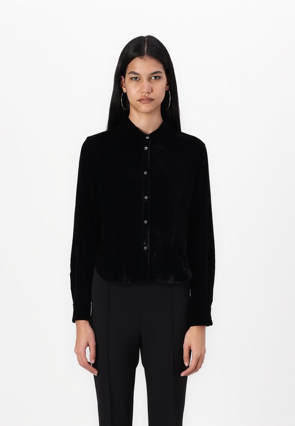 FITTED CROPPED SHIRT - Button-down blouse