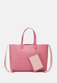 Tommy Hilfiger ICONIC TOTE MONOGRAM Tote bag english pink