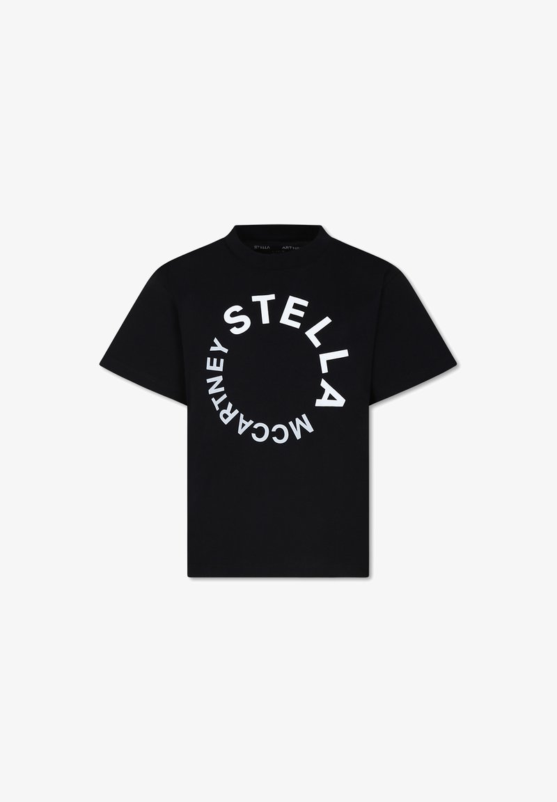 Stella McCartney Kids T-shirt con stampa - black
