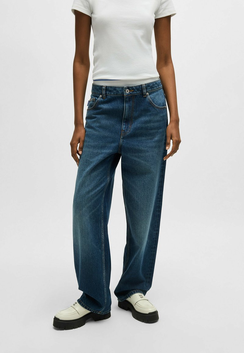 HUGO Jeans a sigaretta - dark blue seventeen