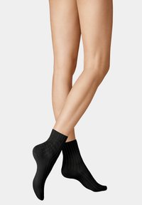 KUNERT ZIGZAG - Socken - black