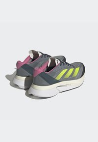 adidas Performance ADIZERO BOSTON 12 - Utcai futócipők - arctic night/lucid lemon/carbon