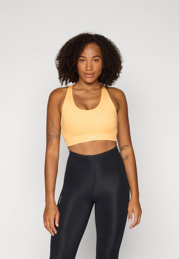 SHKOUT CORE BRA - High support sports bra - warm apricot