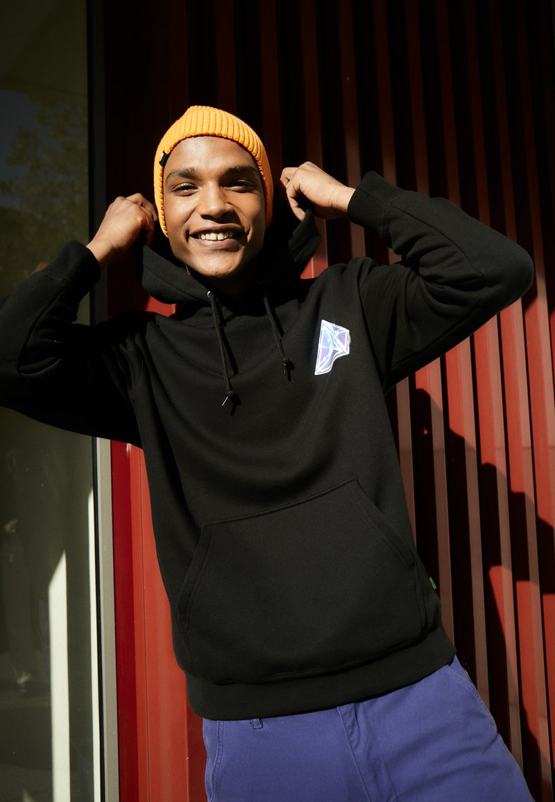 HUF TESSERACT HOODIE Sweatshirt Black sort Zalando dk huf-tesseract-hoodie-sweatshirt-black-sort-zalando-dk