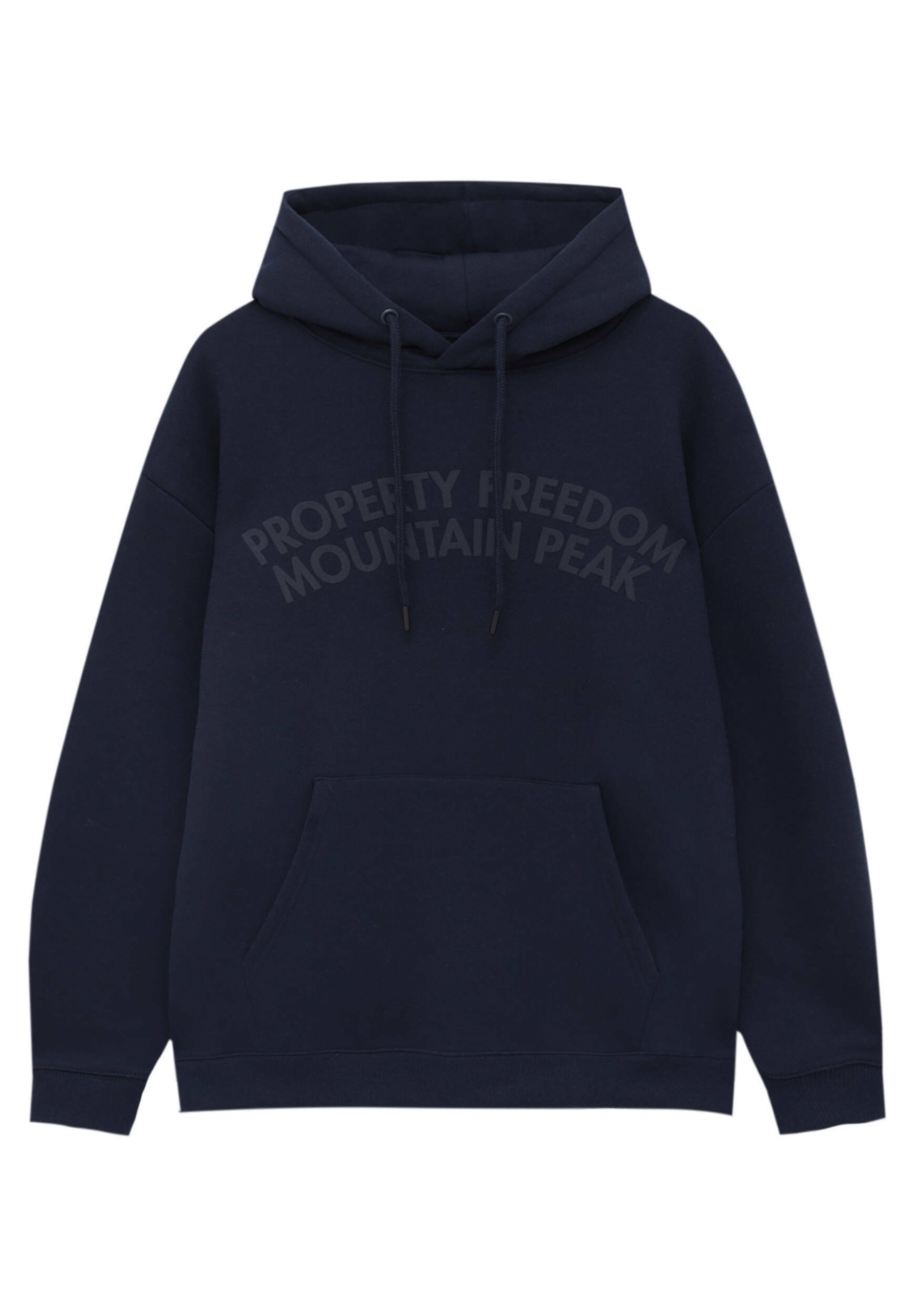 pull and bear light blue hoodie