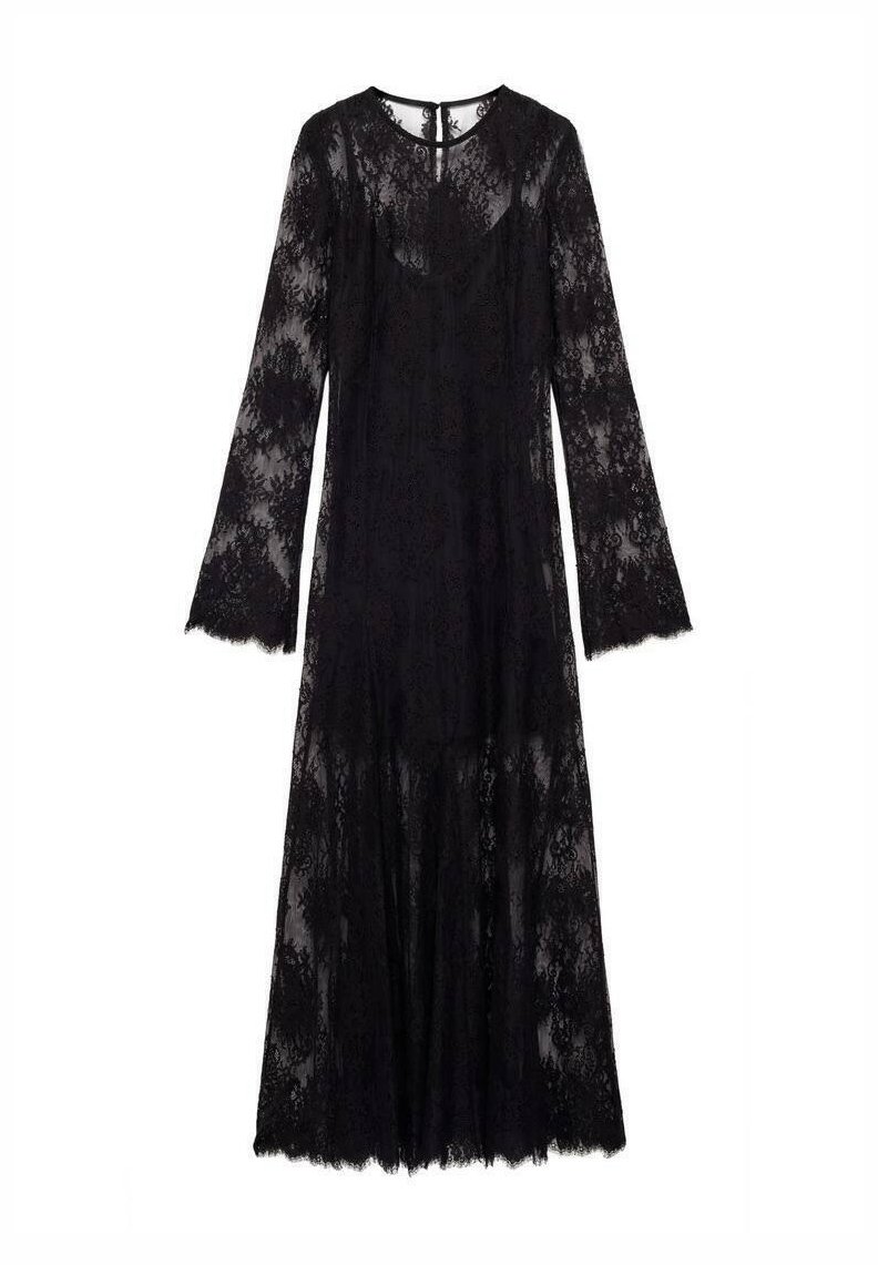 temperley london blue lace dress Temperley London Size 6 Blue Dress – Chic Consignment LLC main image 0