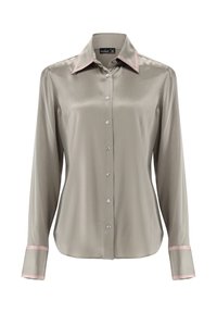van Laack Button-down blouse - grey
