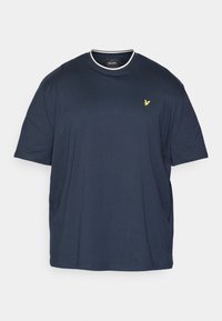 PLUS TIPPED - Jednoduché tričko - dark navy/chalk