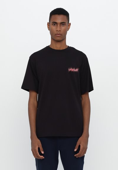 Les Benjamins SHORT SLEEVE TEE UNISEX - Μπλουζάκι με στάμπα - noir