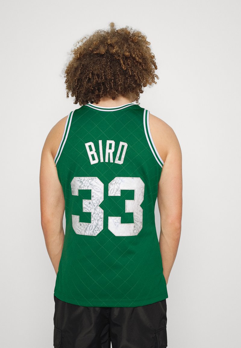 Mitchell & Ness Men's Boston Celtics Larry Bird #33 Swingman Jersey, Size: Large, Green