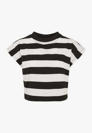 Urban Classics, T-shirts print - black white black