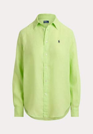 CLASSIC LONG SLEEVE BUTTON FRONT SHIRT - Blúzka so zapínaním na gombíky - electric lime