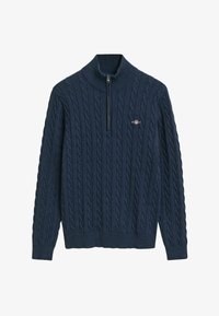 Unselected, dk jeansblue melange