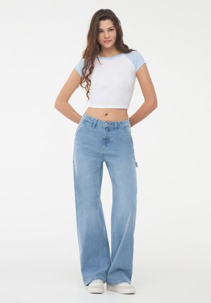 Terranova CARPENTER - Jeans a zampa - blu denim medio