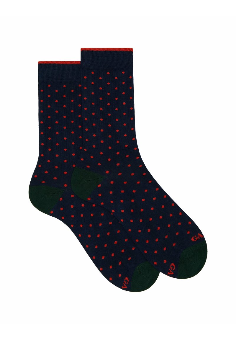 Gallo WITH POLKA DOTS - Calze - royal vermiglio