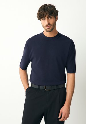 Next REGULAR FIT - SHORT SLEEVE CREW  - Paprasti marškinėliai - navy blue