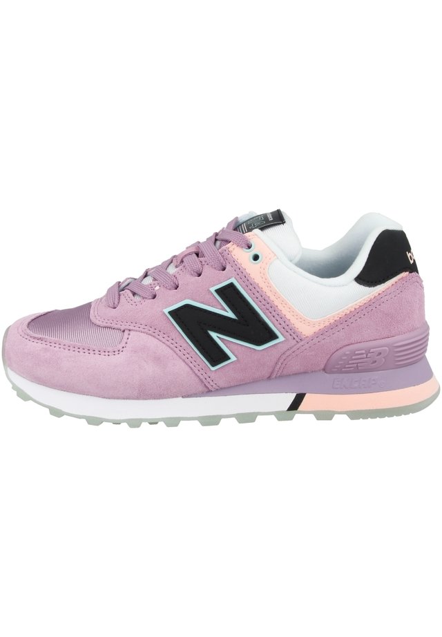 Sneakersy niskie - canyon violet-peach soda-black (wl574saw)