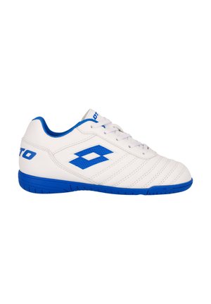 Handbollssko - all white pacific blue