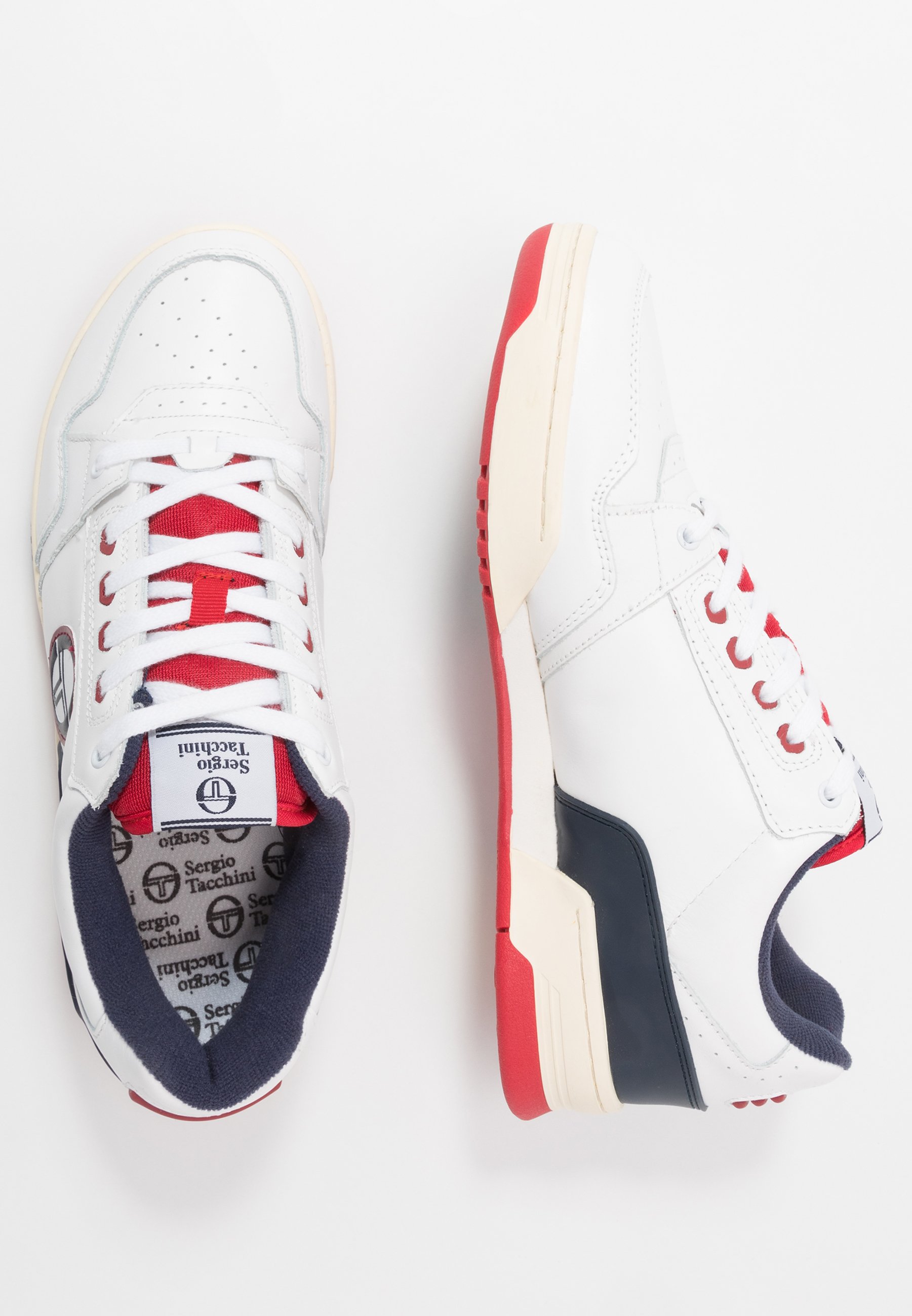 sergio tacchini REVIEW Joggesko whitenavyred Zalando.no sergio tacchini HIVORY Joggesko whitenavyred Zalando.no