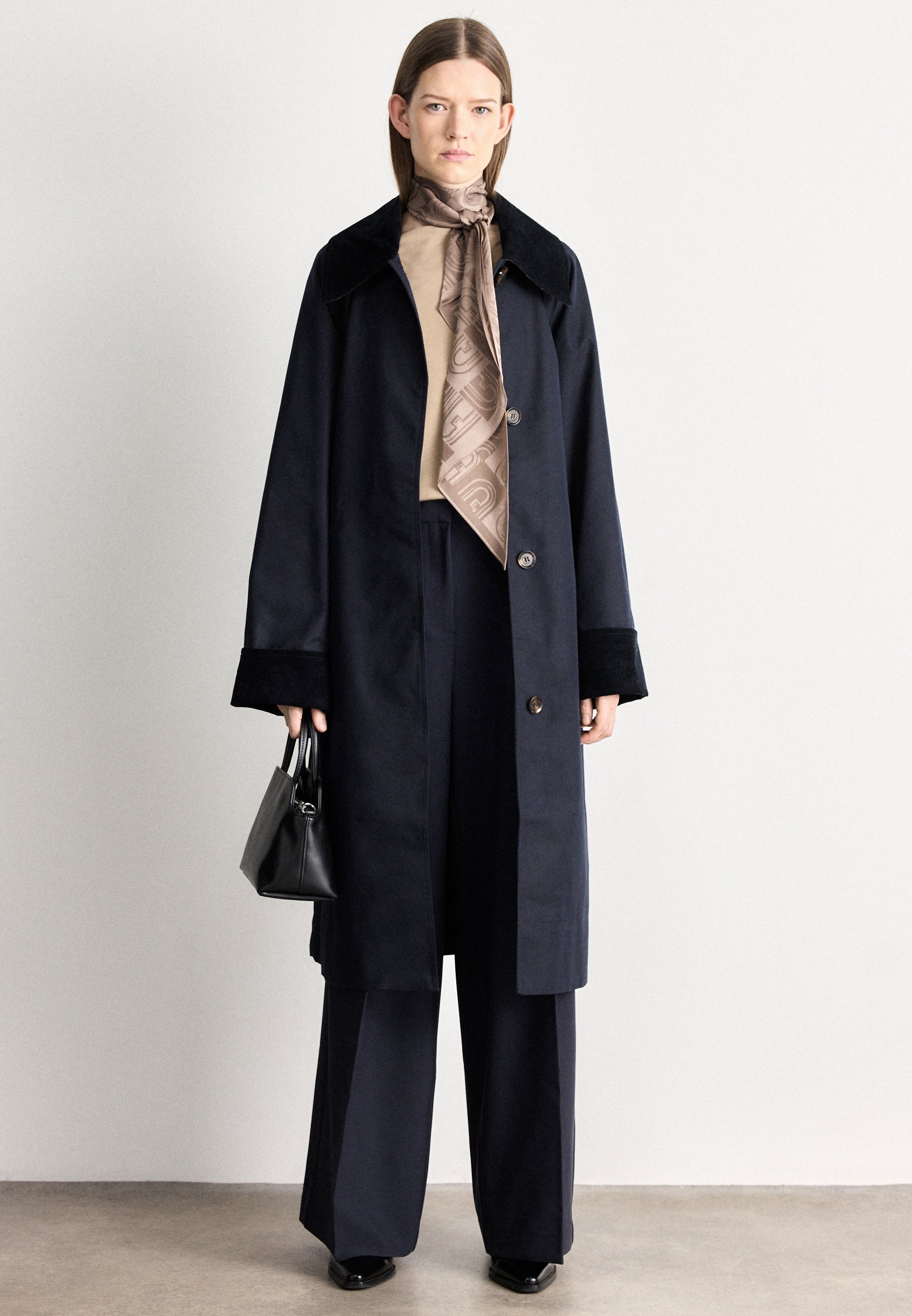 Barbour REAGAN SHOWERPROOF - Trenchcoat - dark navy/dark blue