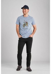 U.S. Polo Assn. EIVIND - Marškinėliai su spaudiniu - stonewash