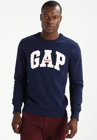 GAP - ORIGINAL ARCH CREW - Sweatshirt - tapestry navy Thumbnail-Bild 1