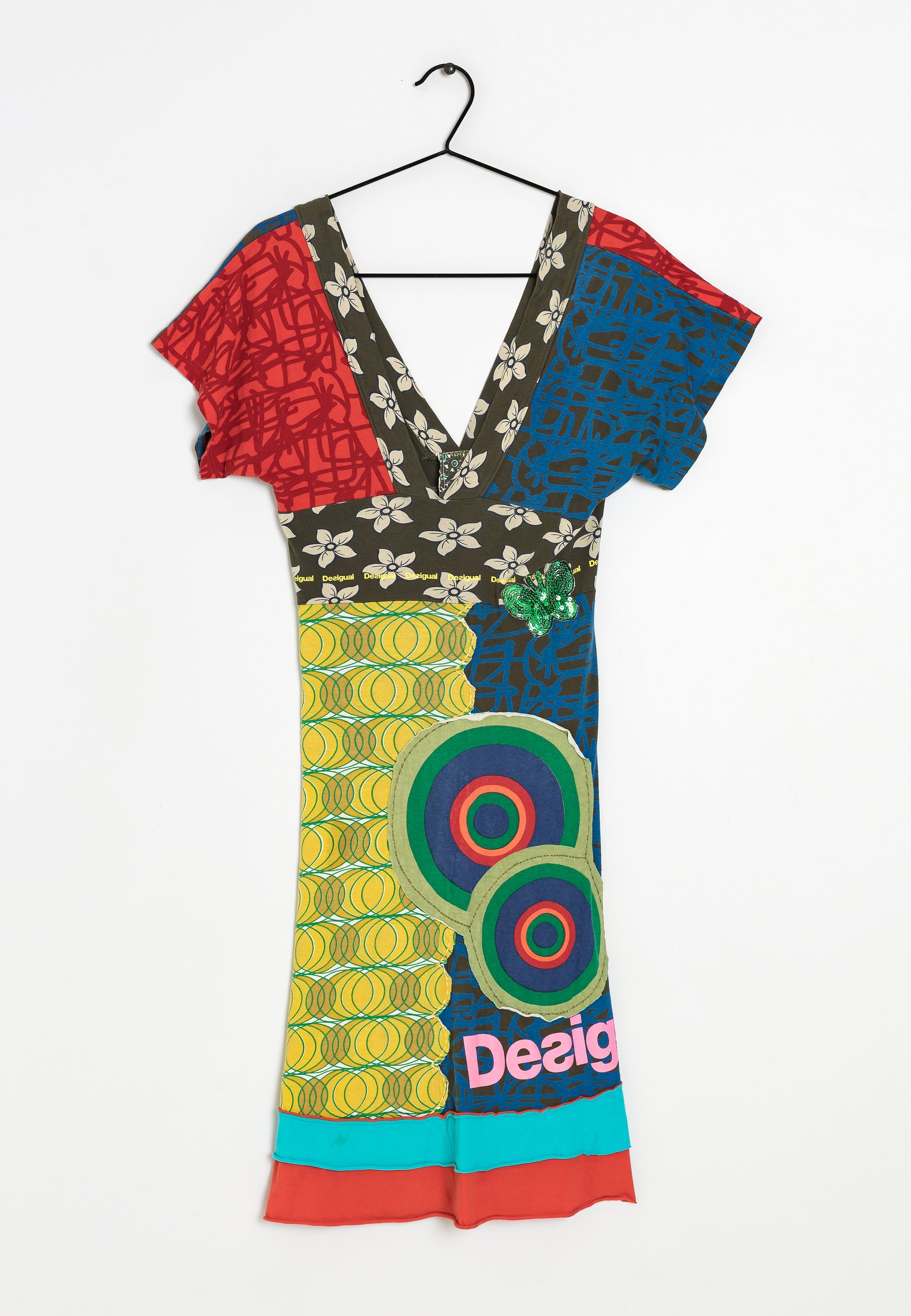 Sleeveless Desigual Jurk Kind Desigual Jurk Multicolored