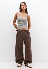 PULL&BEAR Top - grey