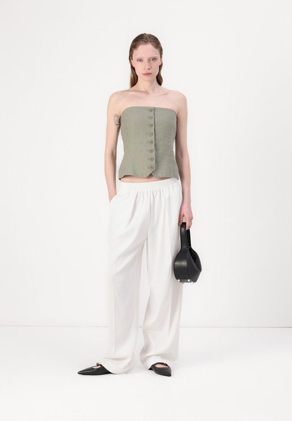 JULIA - Trousers - egret4