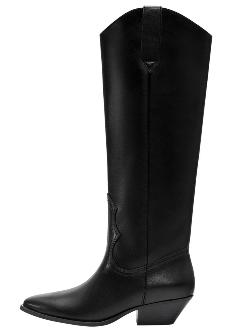 PULL&BEAR Cowboy/Bikerboot black/schwarz Zalando.ch