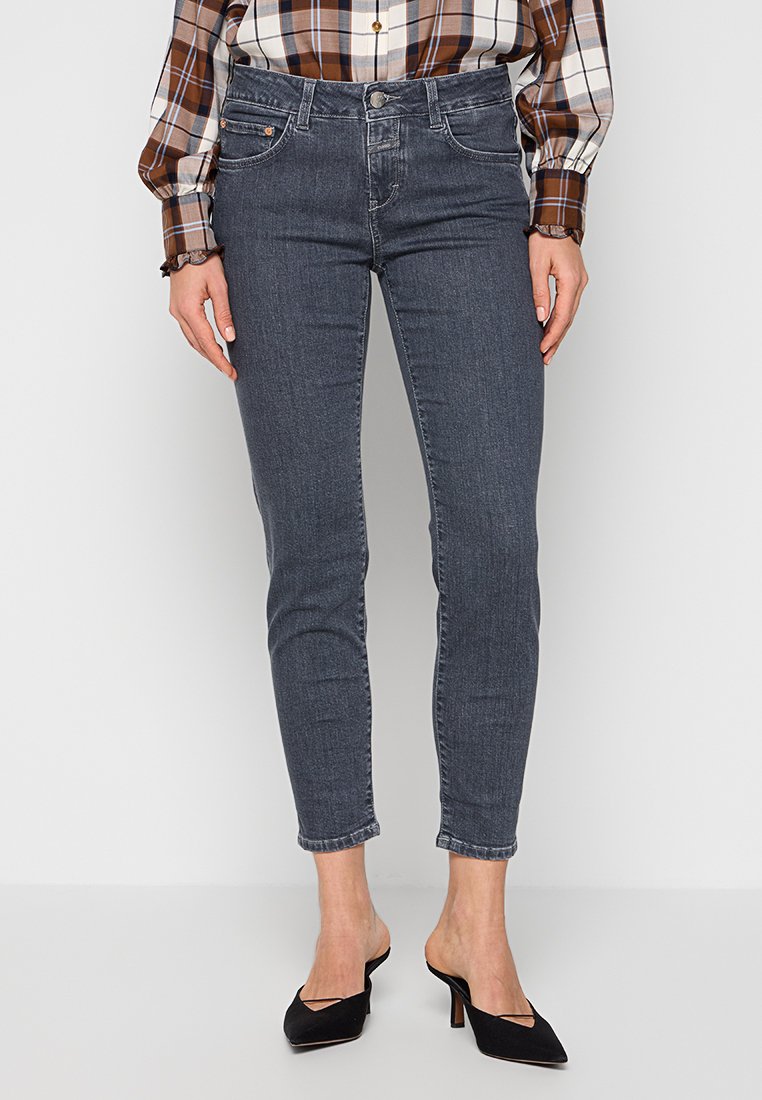 closed Slim fit jeans grijs closed Slim fit jeans grijs