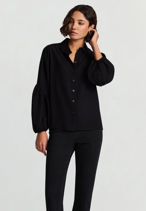 Hemdbluse - ultrablack