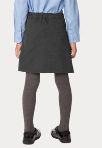 Marks & Spencer EMBROIDERED SCHOOL - A-lijn rok - grey