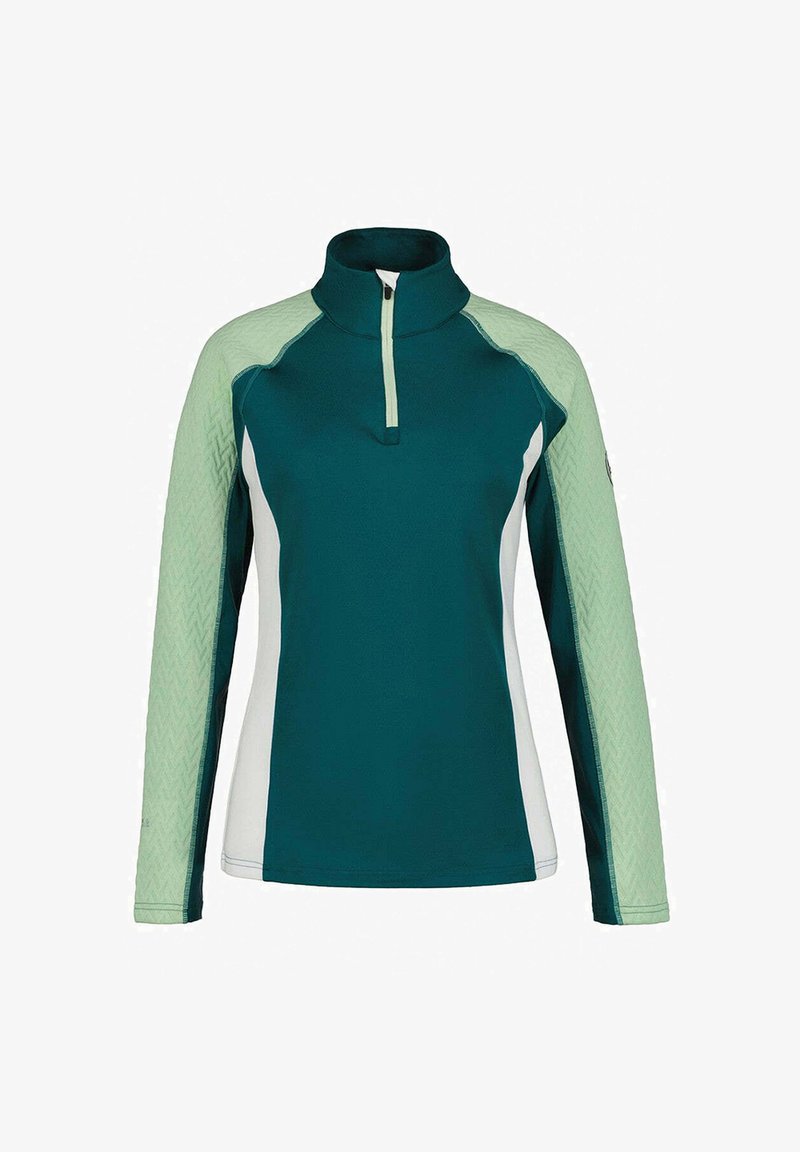 Icepeak FARIBAULT HALF-ZIP - Sweatshirt - dunkelgrün
